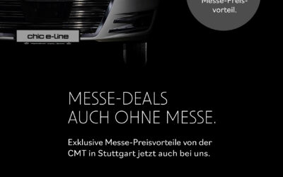 🚐 Messepreis sichern – ganz bequem von zu Hause aus!