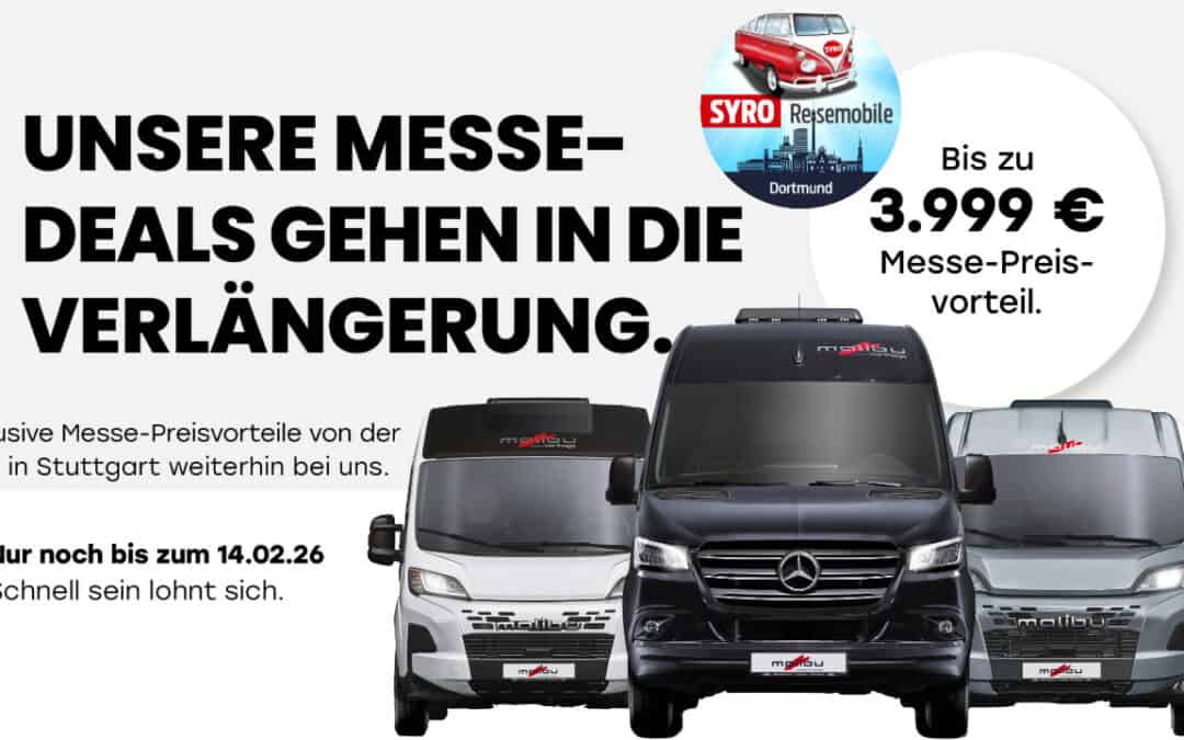 🚐💥💰 MESSEPREIS STATT LISTENPREIS! 💰🏕️✨