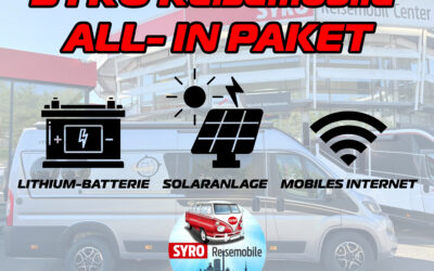 SYRO Reisemobile All-IN Paket – malibu Van –