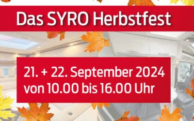 SYRO Herbstfest 21.09.+22.09.2024