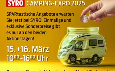 SYRO Camping EXPO am 15.+16.03.2025